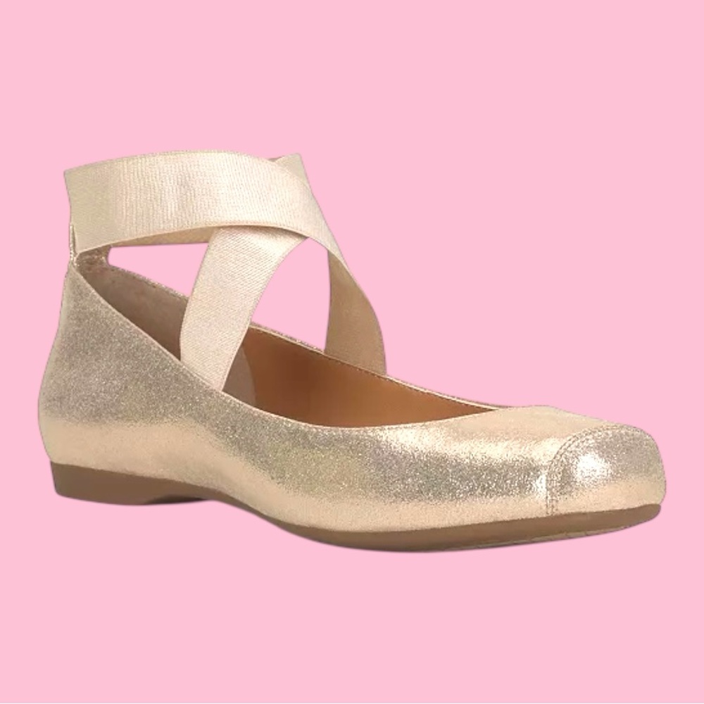 Mandalaye Ballet Flats Champagne Jessica Simpson - Picture 2 of 9